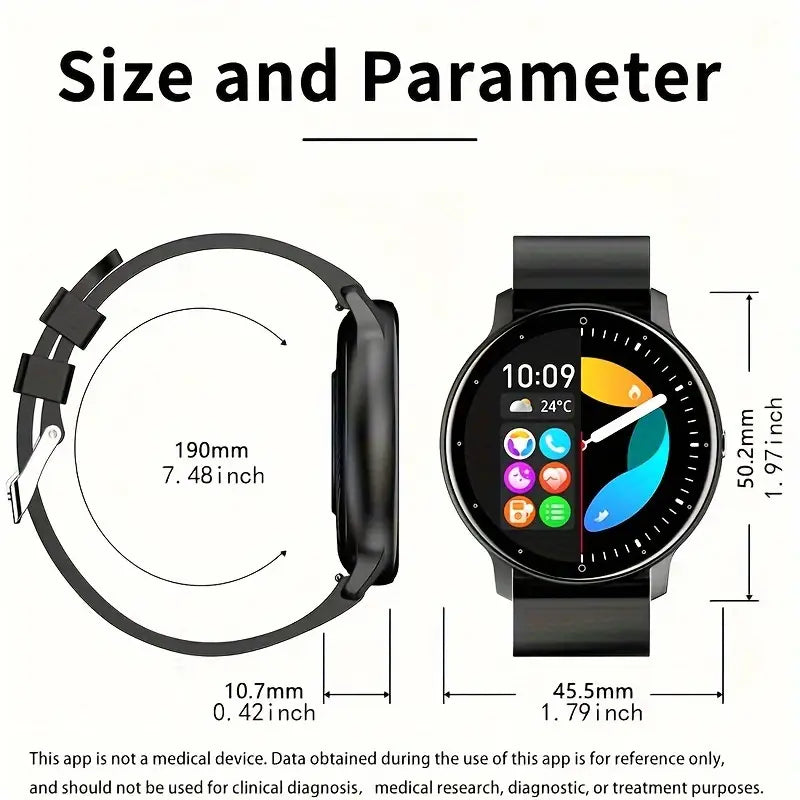 Purspo Smart Watch (Making/Answer Call) for Women Men, Wireless Calling Smartwatch with Multi-Sport Mode