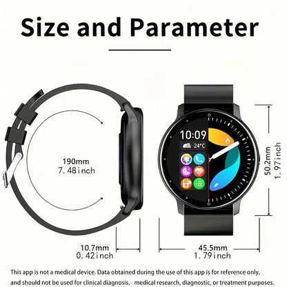 Purspo Smart Watch (Making/Answer Call) for Women Men, Wireless Calling Smartwatch with Multi-Sport Mode